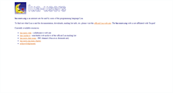 Desktop Screenshot of lua-users.org